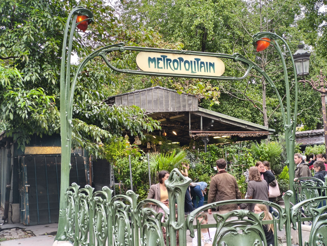 Boca del metro, cerca de Nôtre Dame.