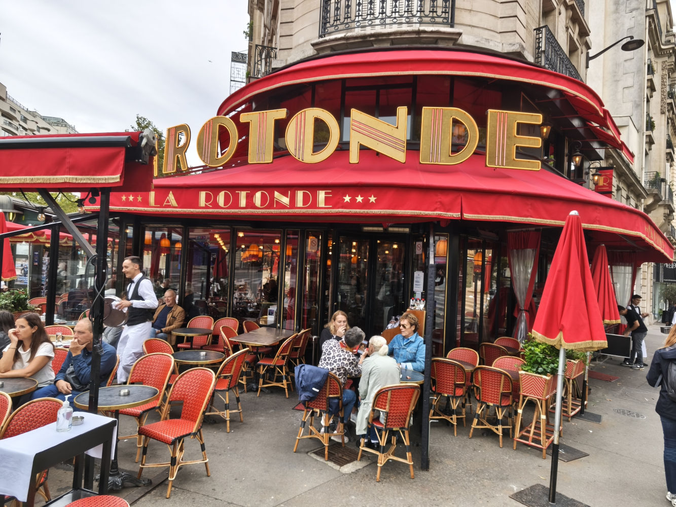 Restaurante La Rotonde, en el barrio de Montparnasse.