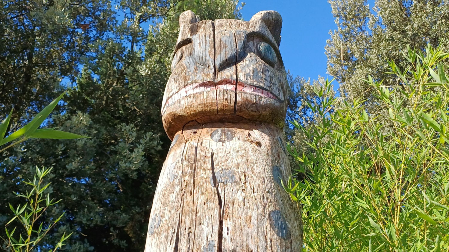 Otra muestra de los tótems de Sant Joan de Vilatorrada.
