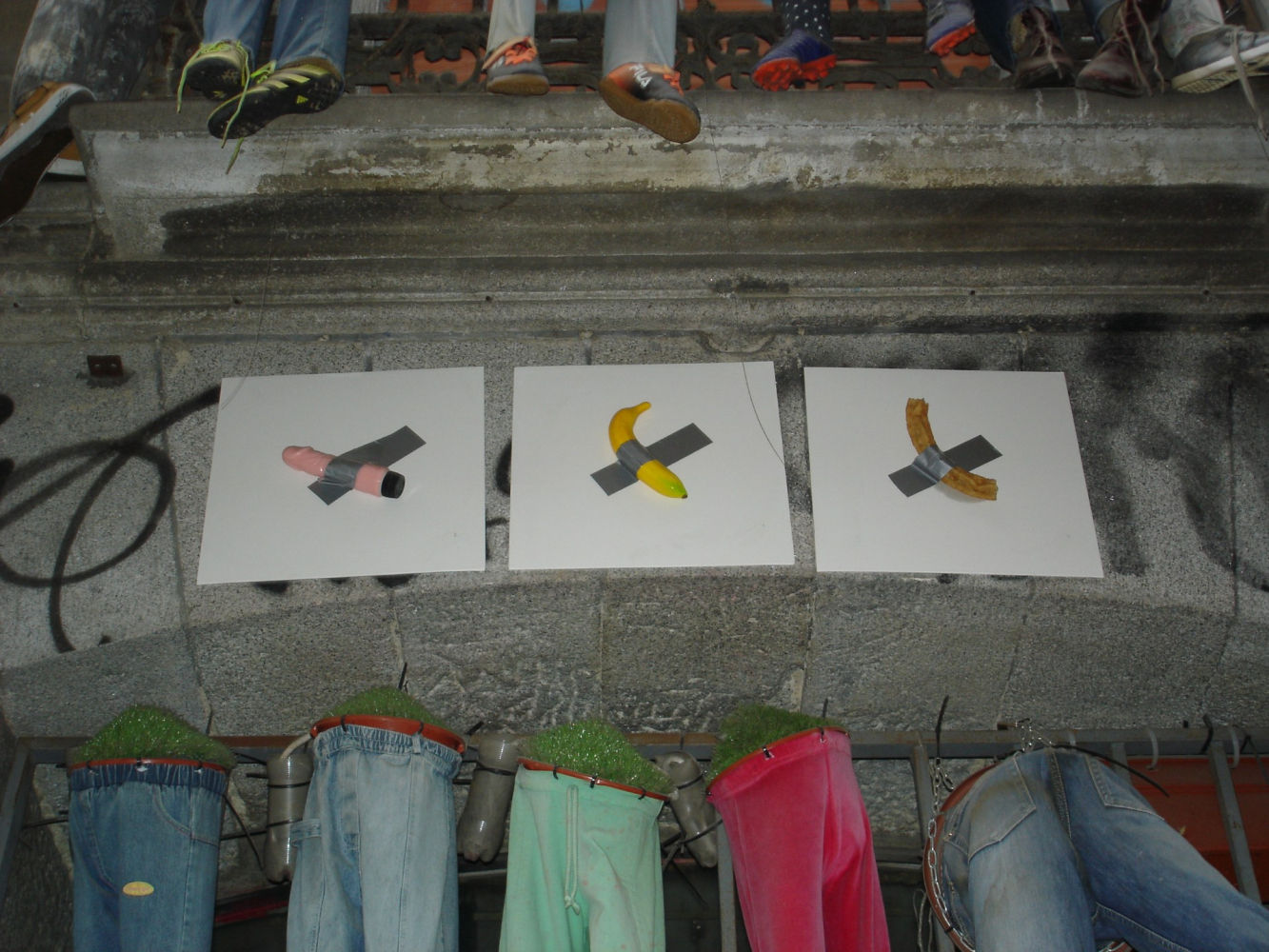 Diversas formas de expresión en un mismo espacio.