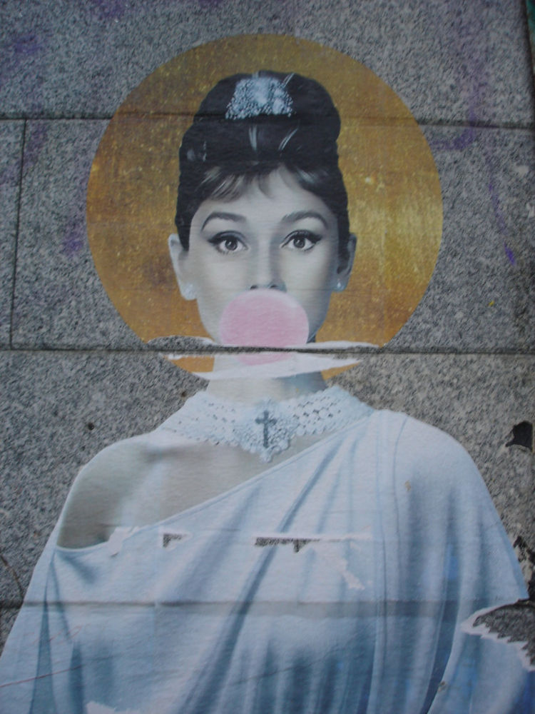 El icono Audrey Hepburn.