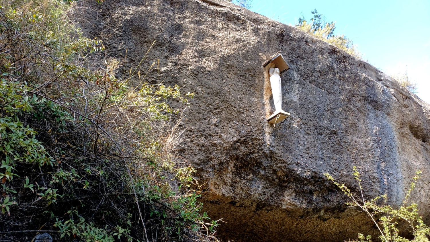 La virgen de la Cova del Cintet.