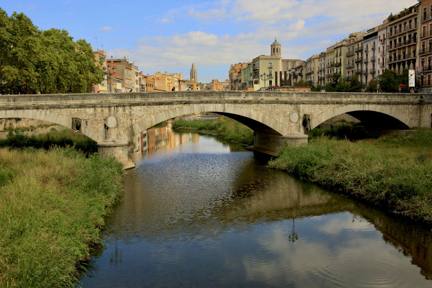 Reflejos del Pont de Pedra.