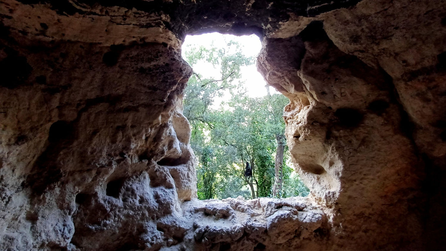 Vistas desde la Cova del Mallorquí