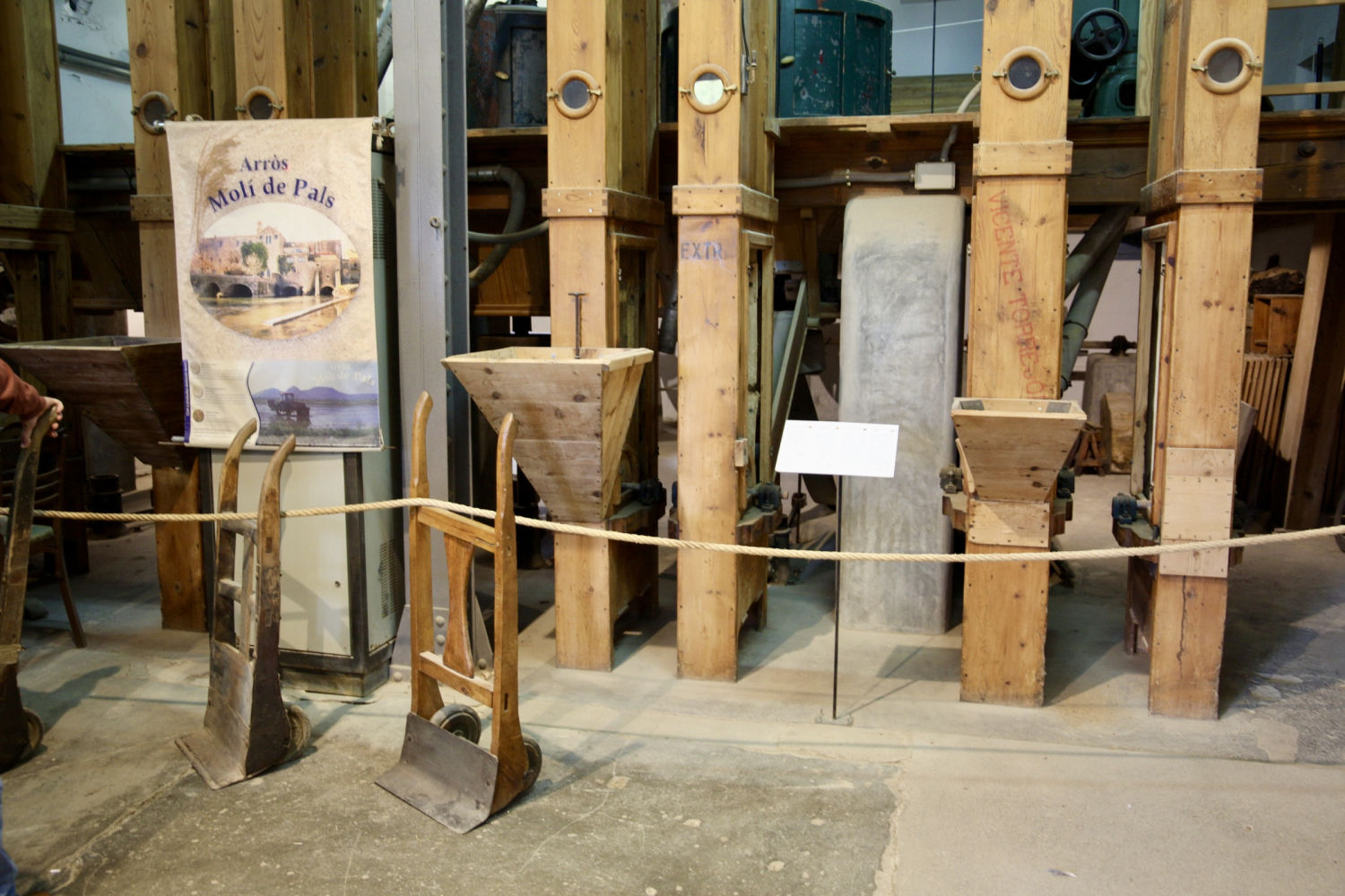 Ruta del arroz en el Molí de Pals