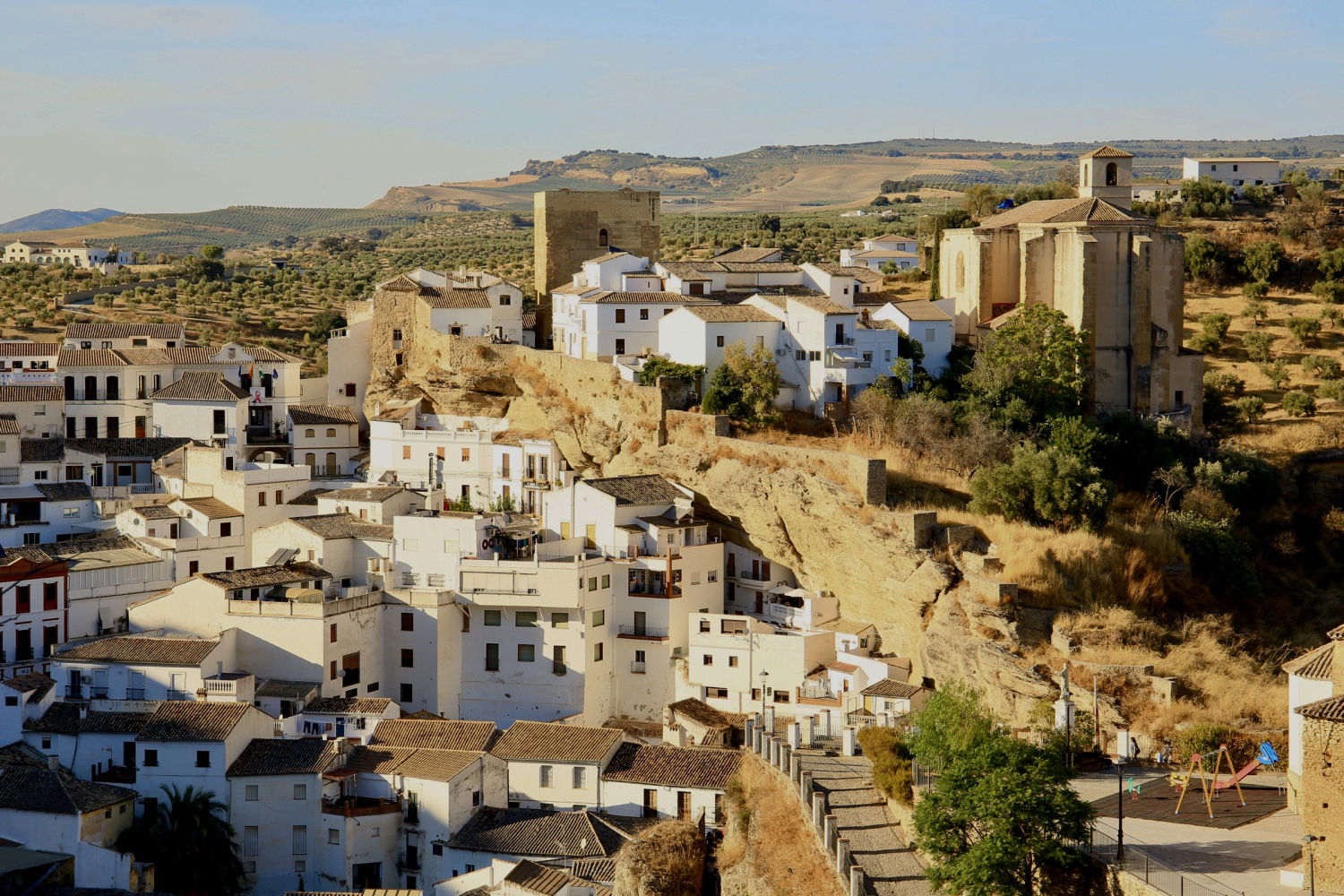 Perspectiva de Setenil de las Bodegas.