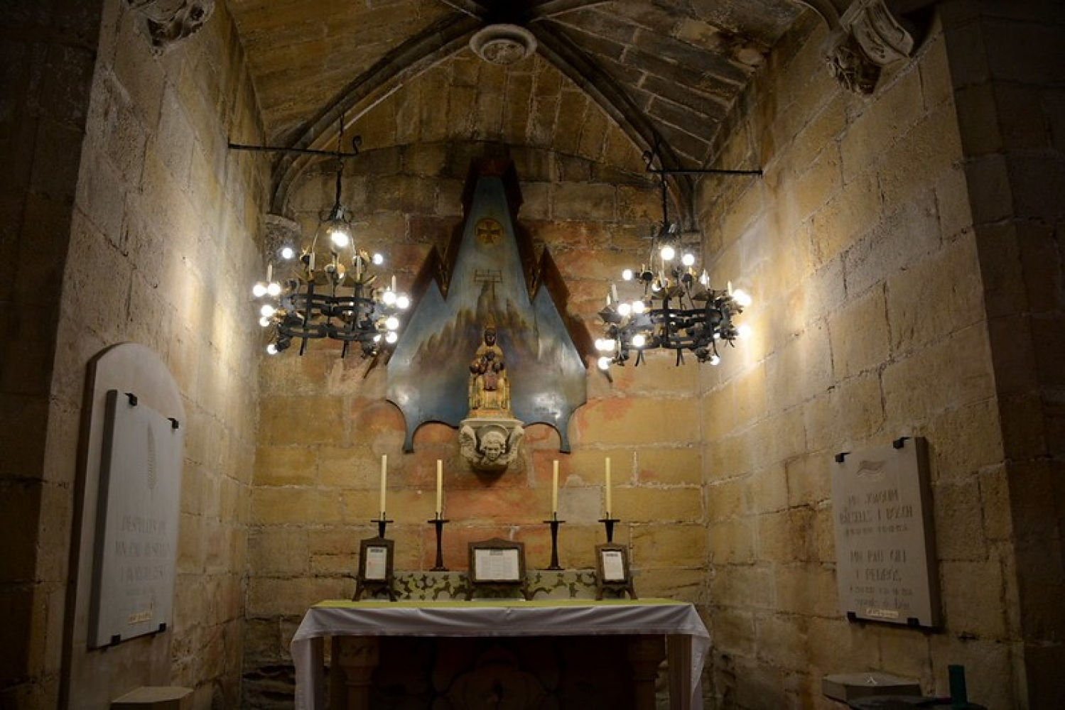 La Mare de Dèu de Montserrat, Vimbodí.