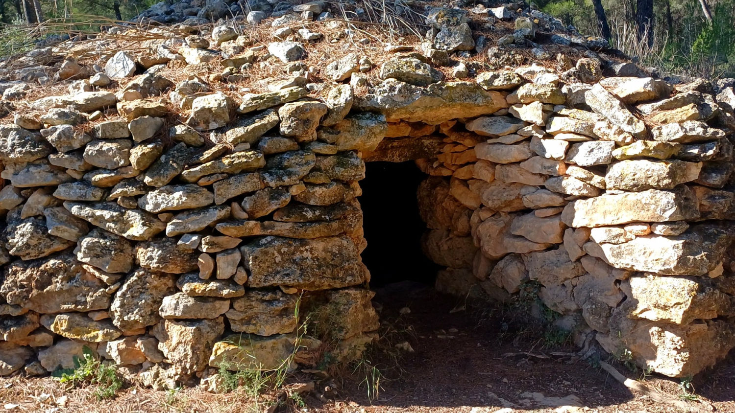 Una construcción en la ruta de la Capona