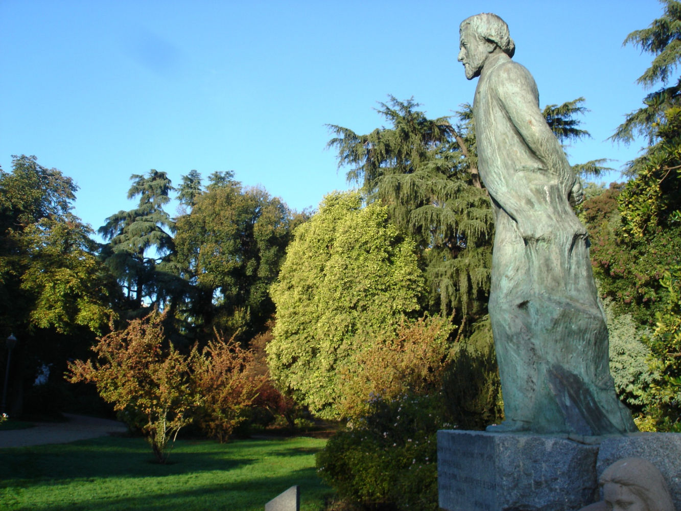 Monumento al poeta Gustavo Adolfo Bécquer.