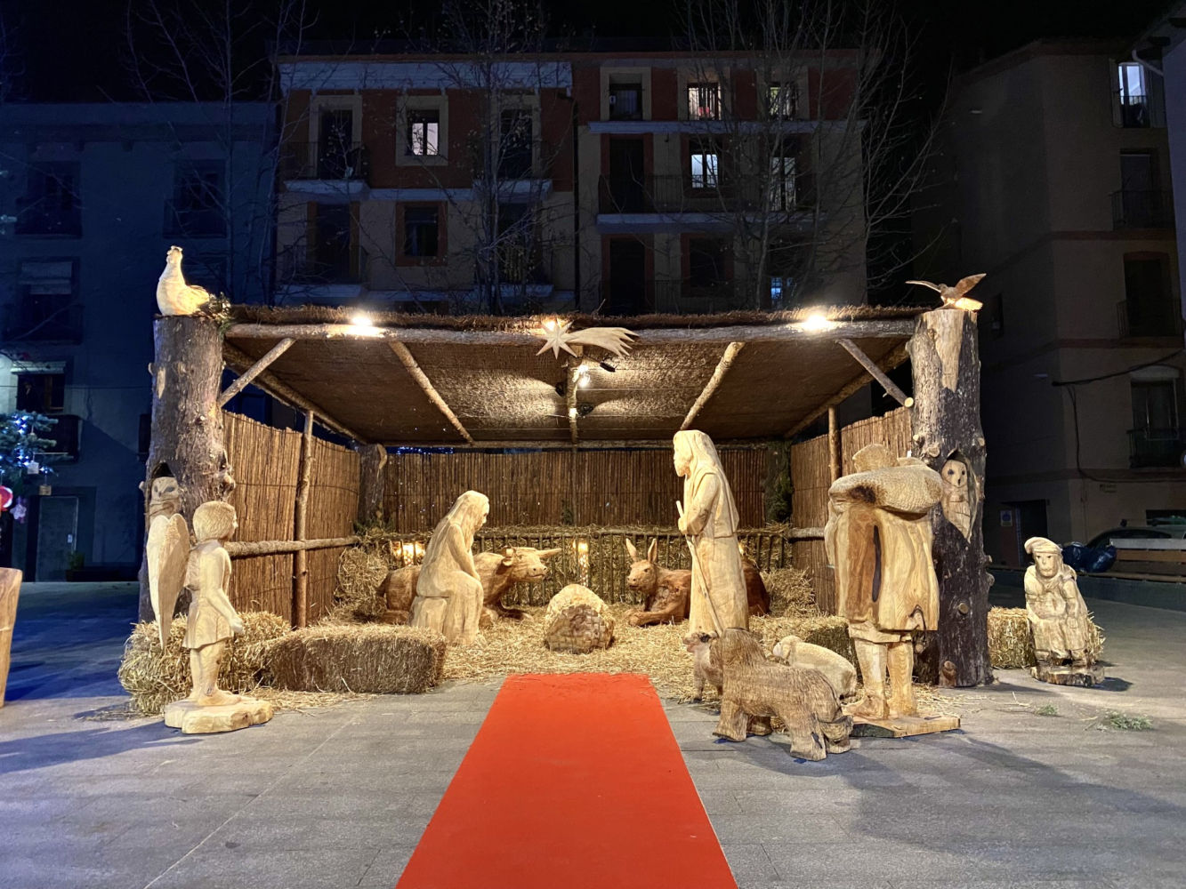 El pesebre de madera de Campdevànol