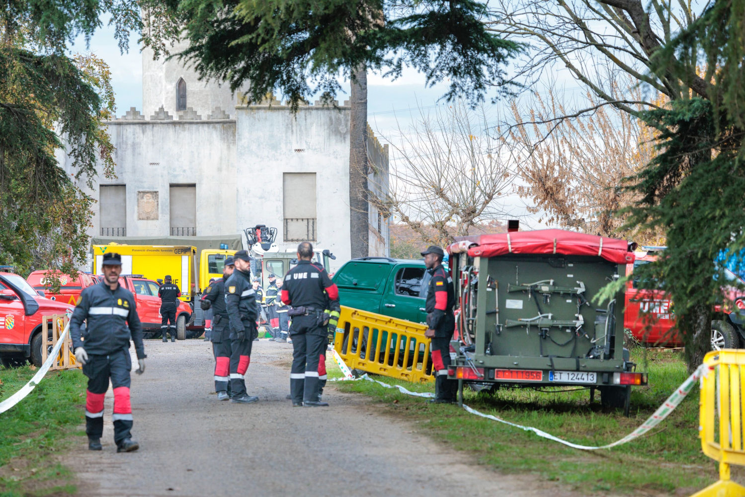La coordinación de los refuerzos contra la peste porcina africana en Collserola en concentran en se concentran en Torreferrussa