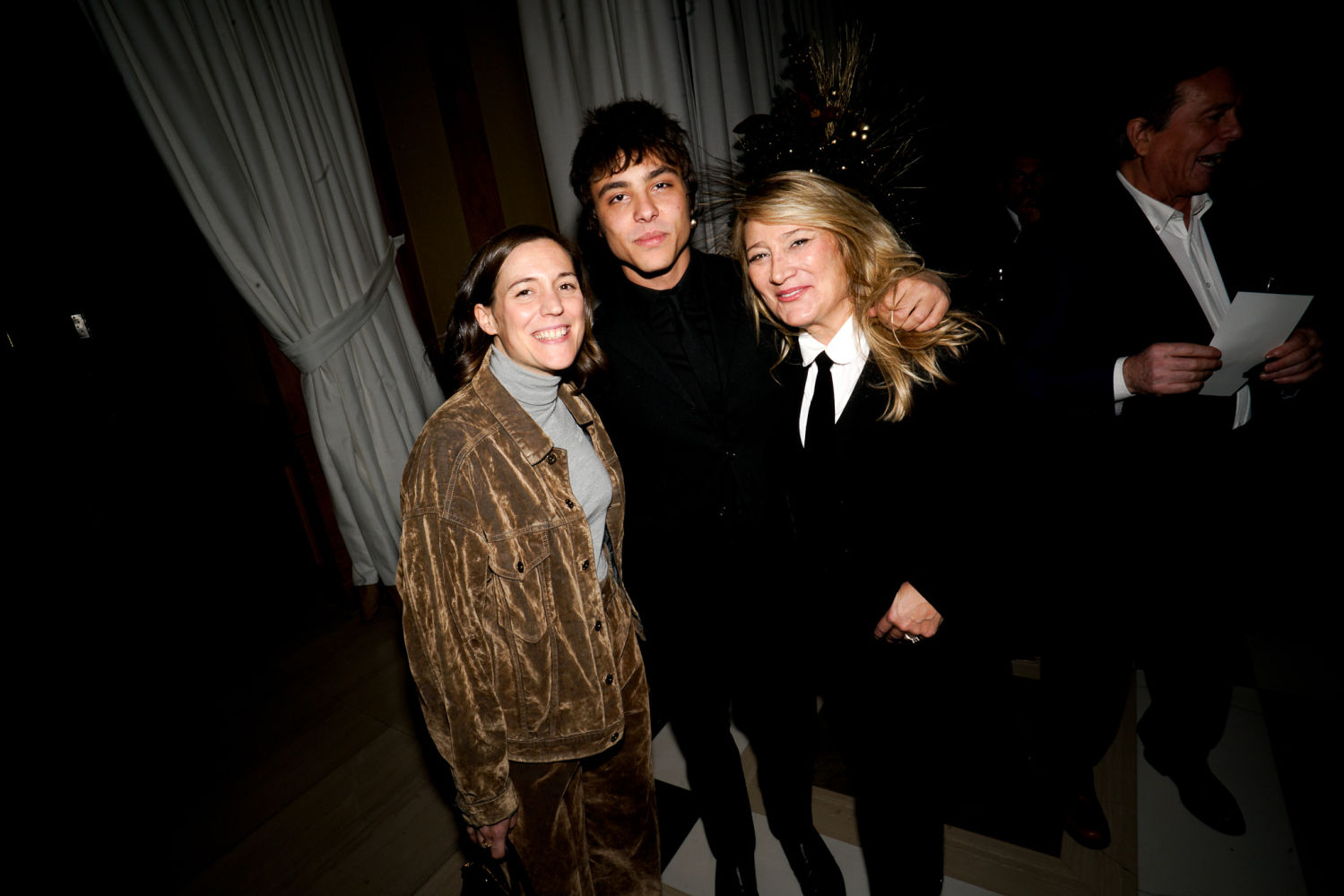 La directora de cine Carla Simó, el músico y actor Mitch Robles, yJoana Bonet