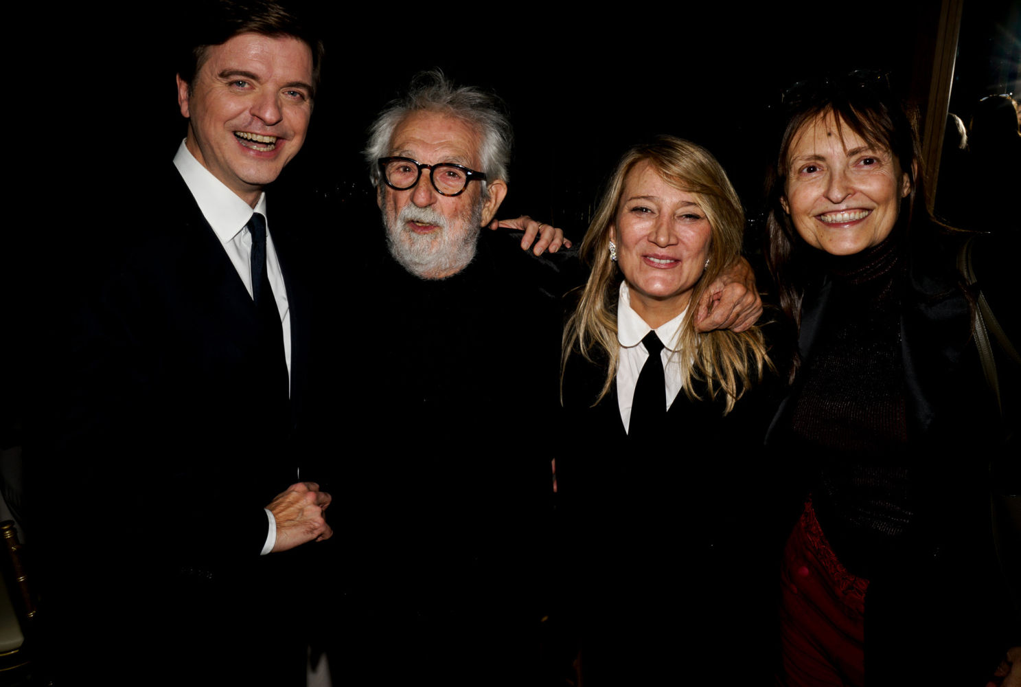 Marc Giró, Oscar Tusquets, Joana Bonet y Eva Blanch