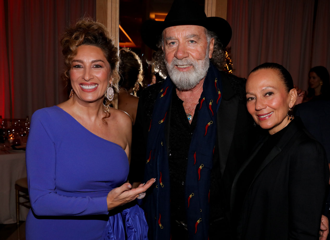 Estrella Morente, Pino Sagliocco y Lorena Giavalisco