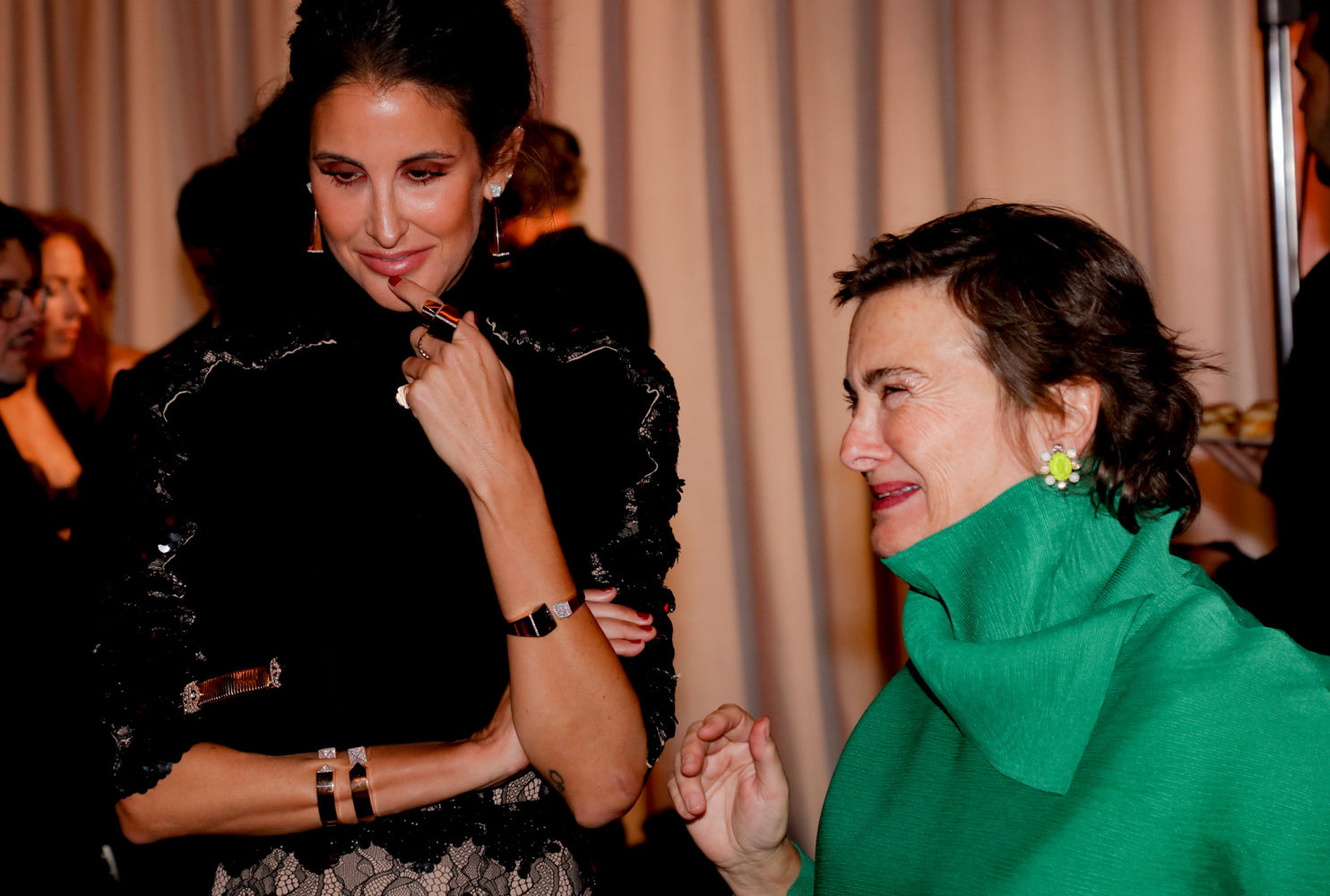 Inés Domecq y Cristina Castañer