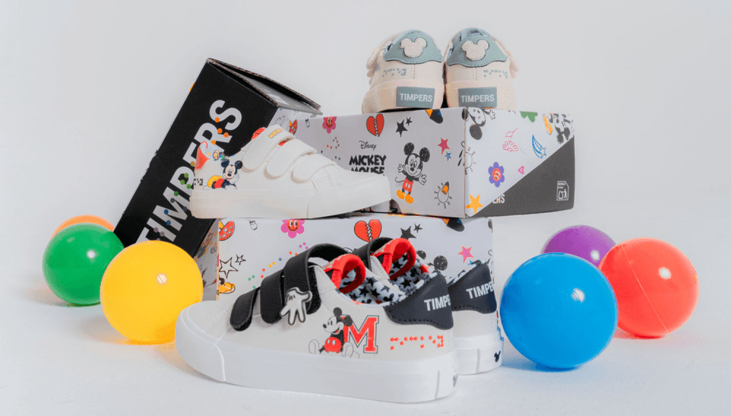 Timpers y Disney lanzan, por primera vez, una línea de zapatillas inclusivas con beneficios sociales
