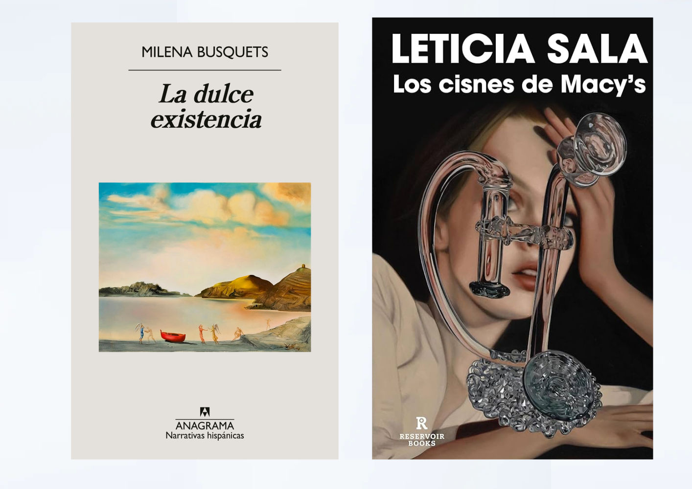 Suscripción de un año a las ‘newsletters’ semanales de Leticia Sala (autora de ‘Los cisnes de Macy’s’) y Milena Busquets (‘La dulce existencia’)