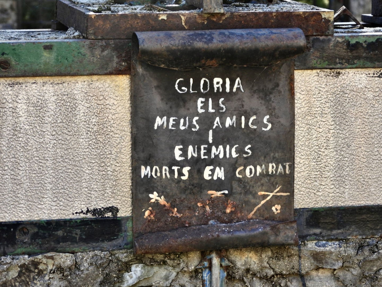 Homenaje a los caídos.