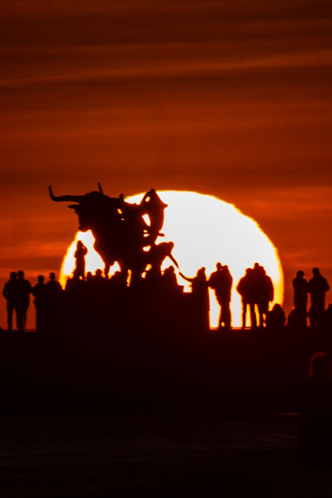 Pasífae con el sol.