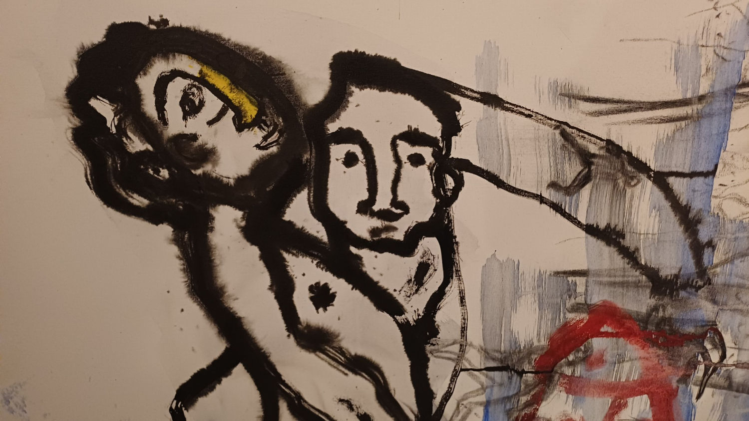 Detalle de una de las obras de Toni Puig.