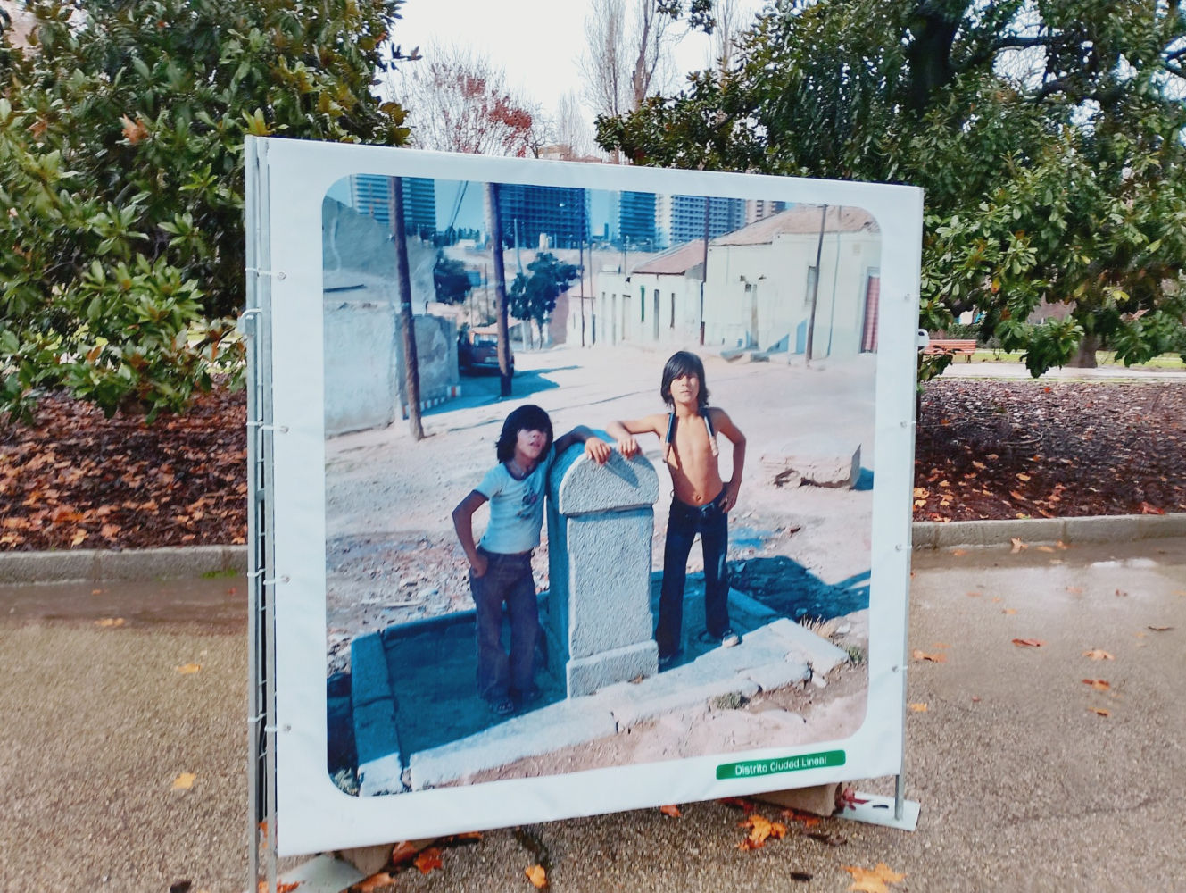 Fotografía de la muestra 'Madrid. Memoria visual de la Transición (1976-1979)'.