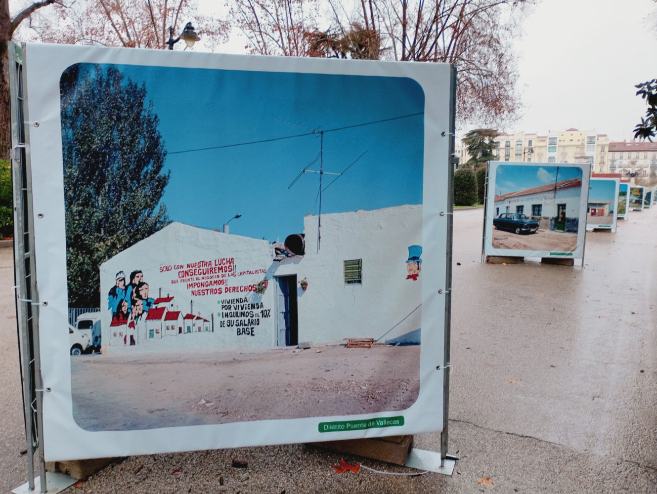 La muestra 'Madrid. Memoria visual de la Transición (1976-1979)'.