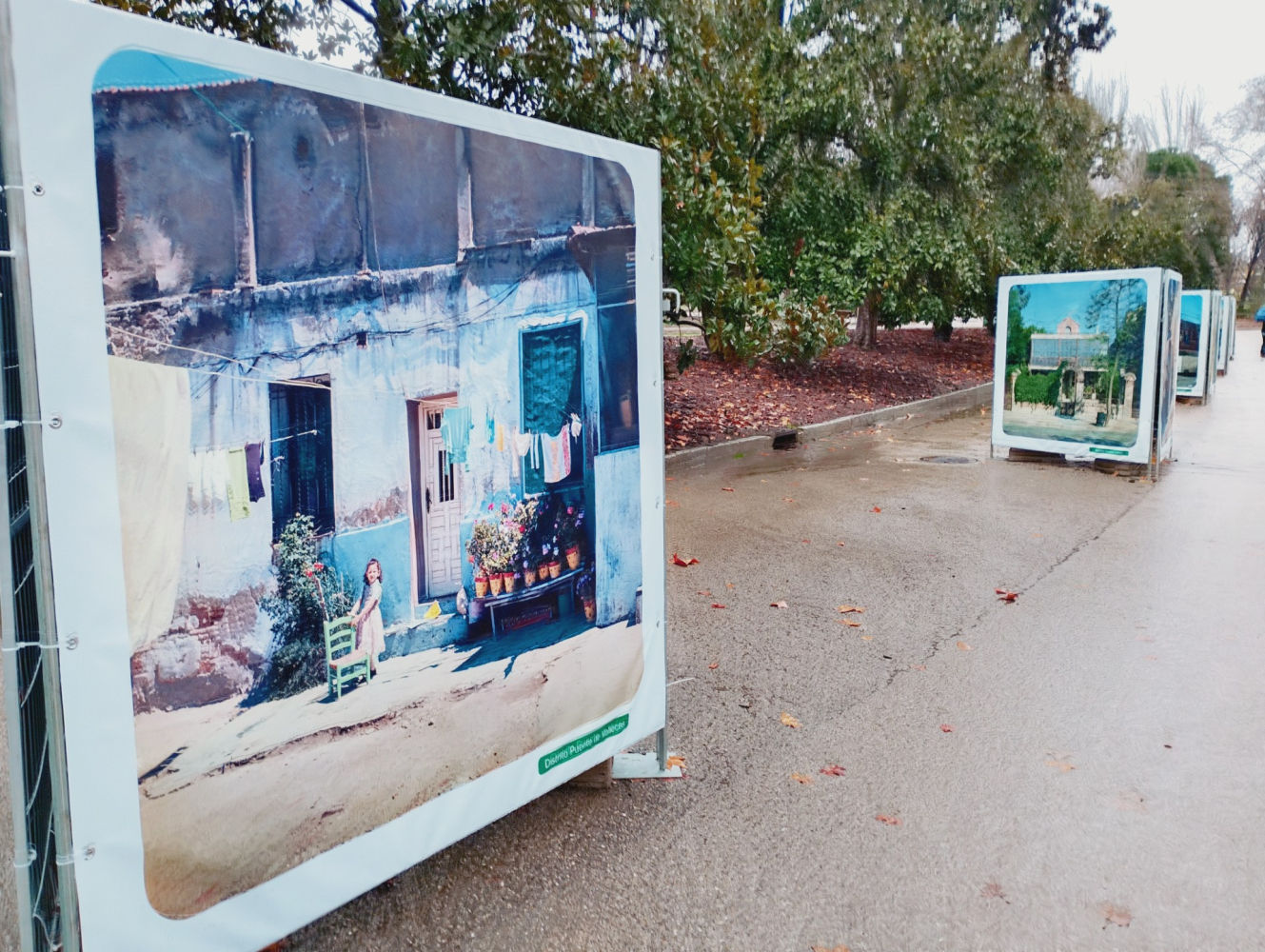 La muestra de imágenes 'Madrid. Memoria visual de la Transición (1976-1979)'.