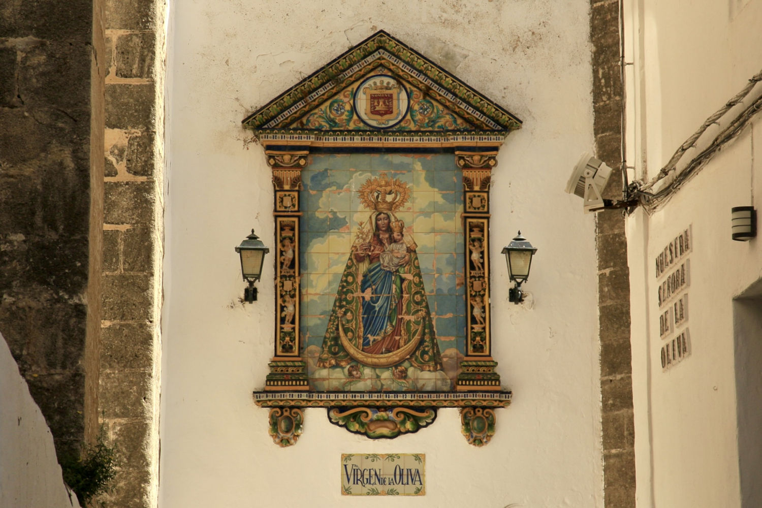 La Virgen de la Oliva.