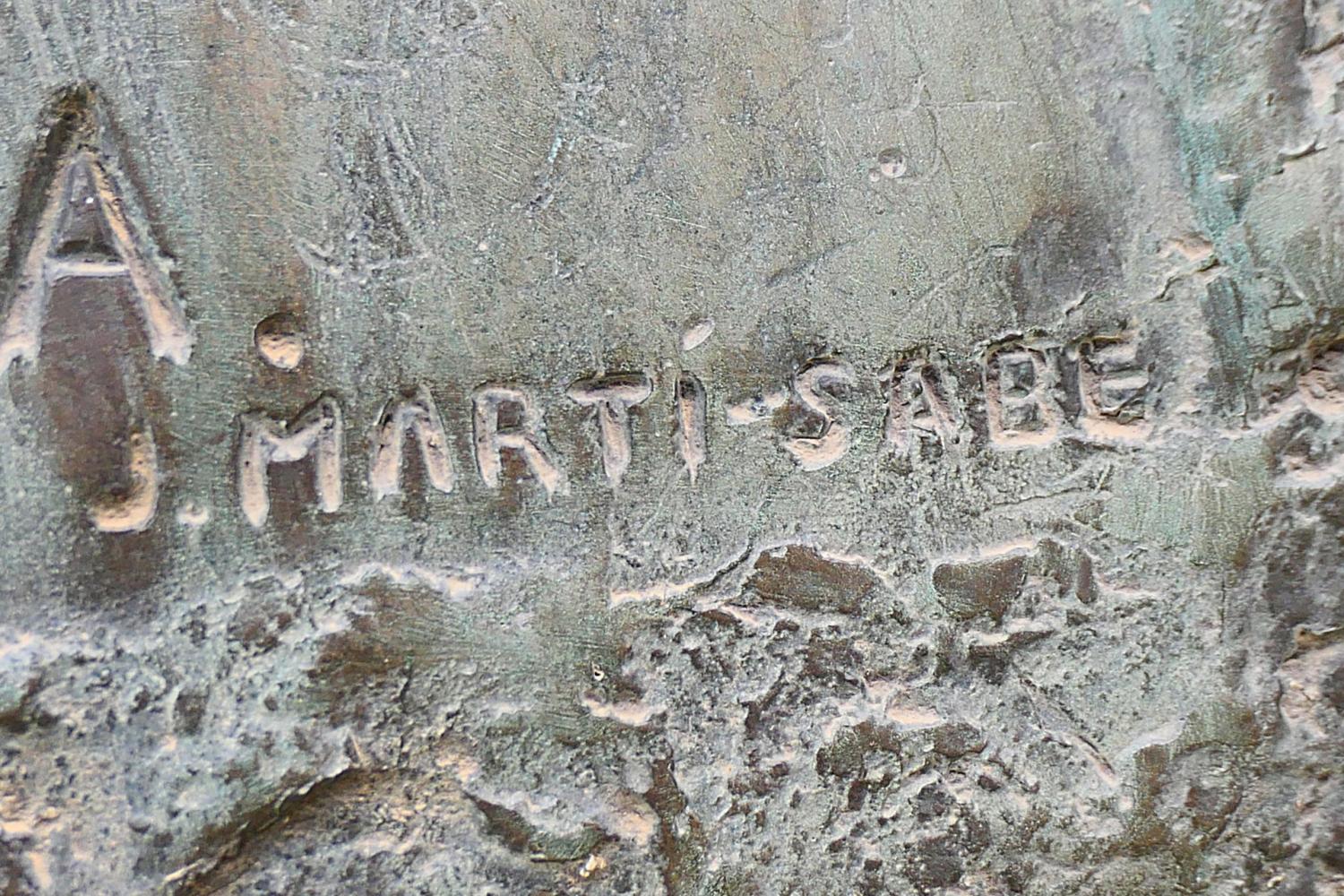 La firma de Josep Martí-Sabé.