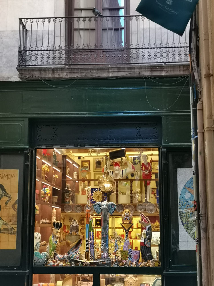 Botiga del barri Gótic.