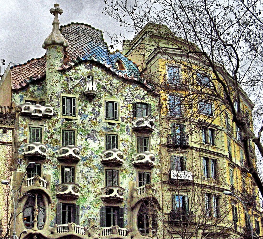 Fachada de la Casa Batlló.