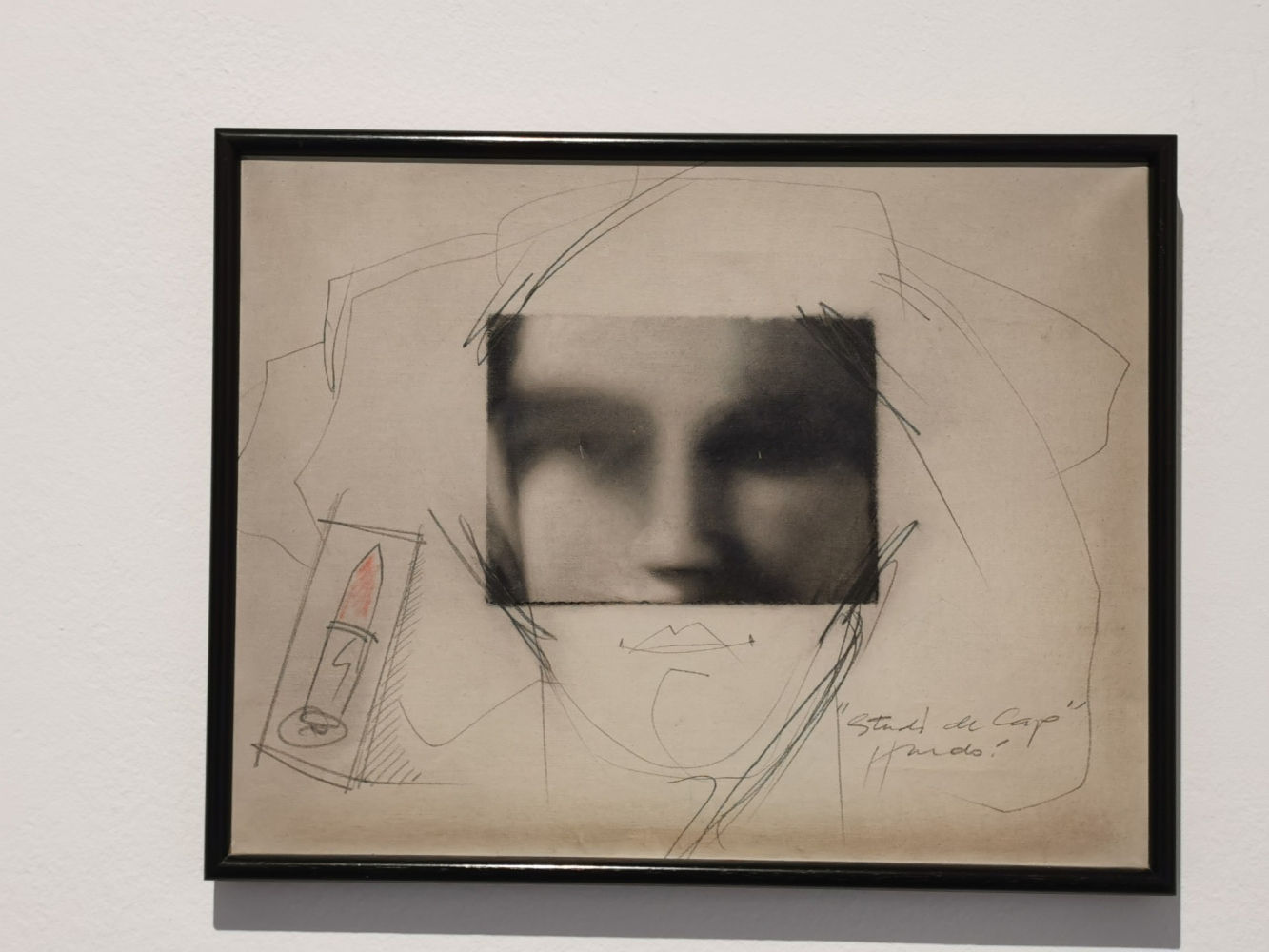 Obra expuesta por Vicenç Huedo.