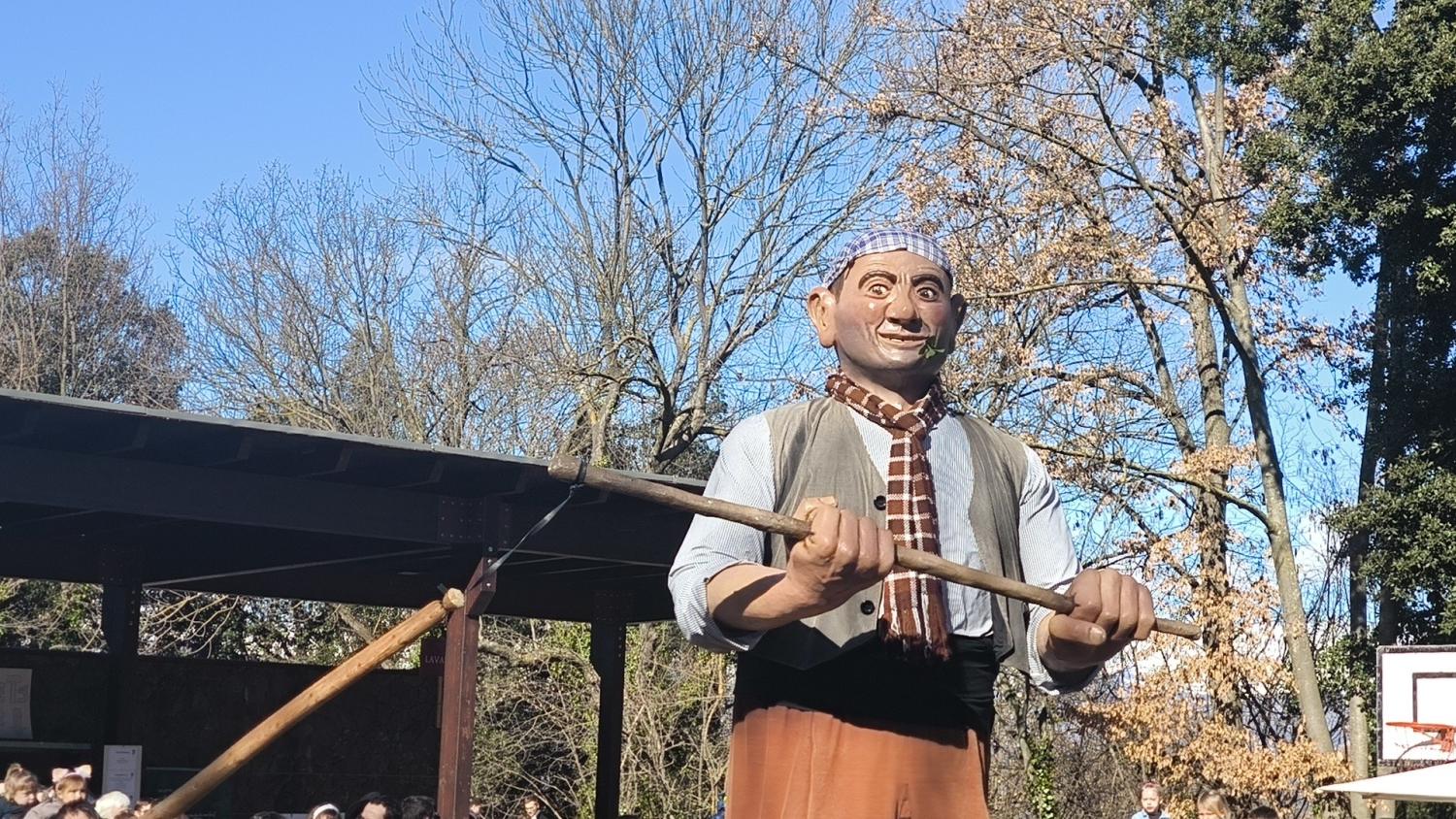 El 'gegant' en Batoies.