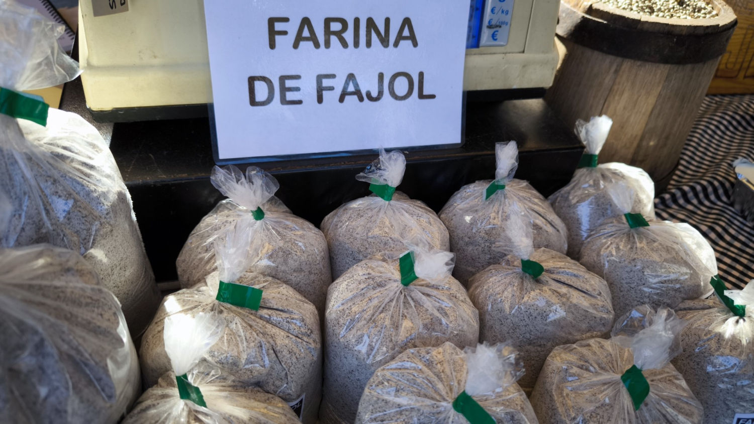 Harina de 'fajol'.