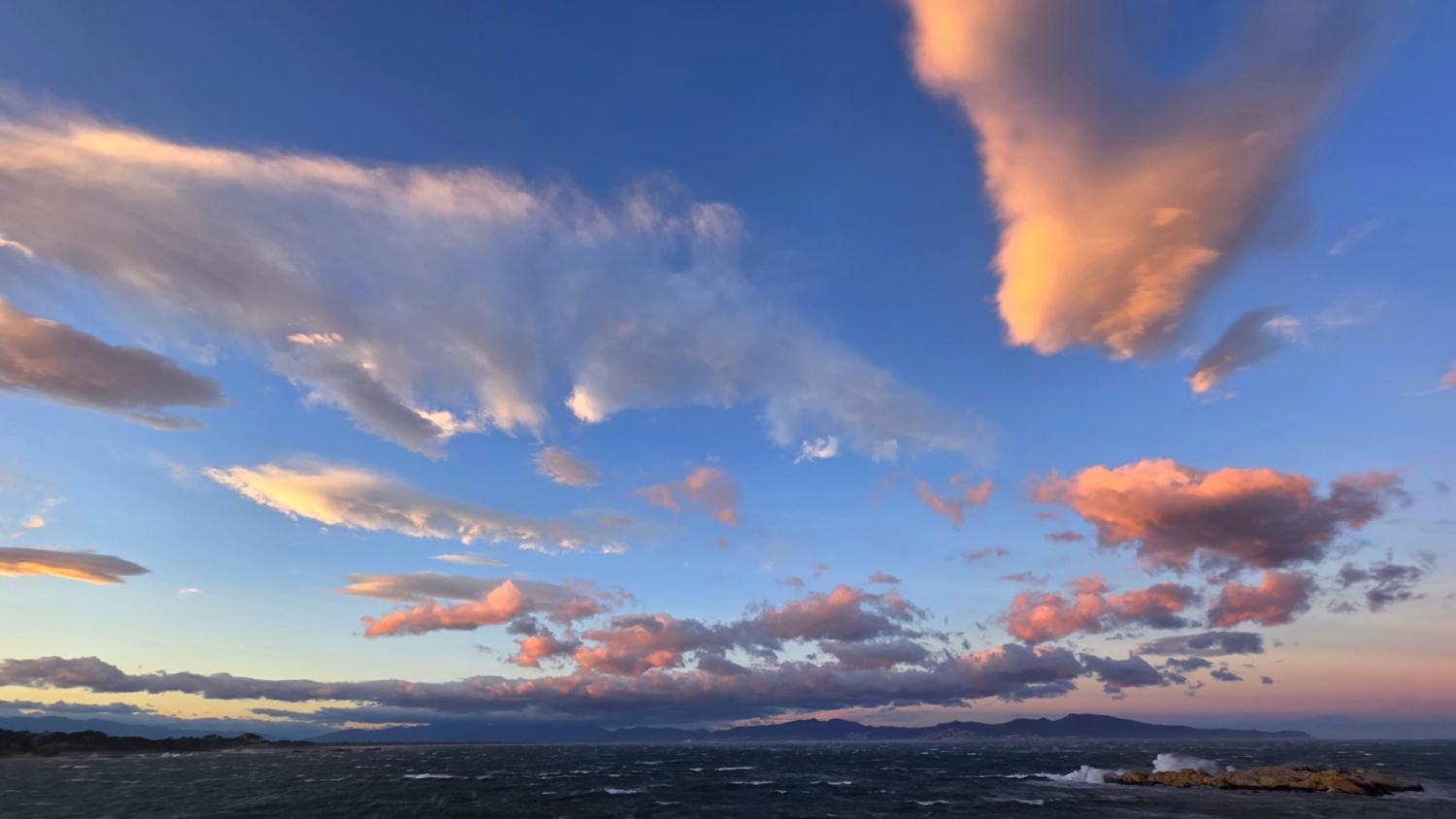 Paisaje modelado por la tramontana en L'Escala.