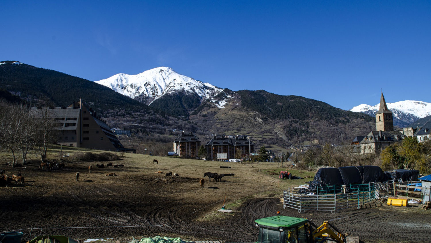 Paisaje en torno a Betren.