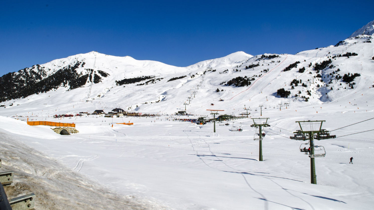 Pistas de Baqueira Beret.