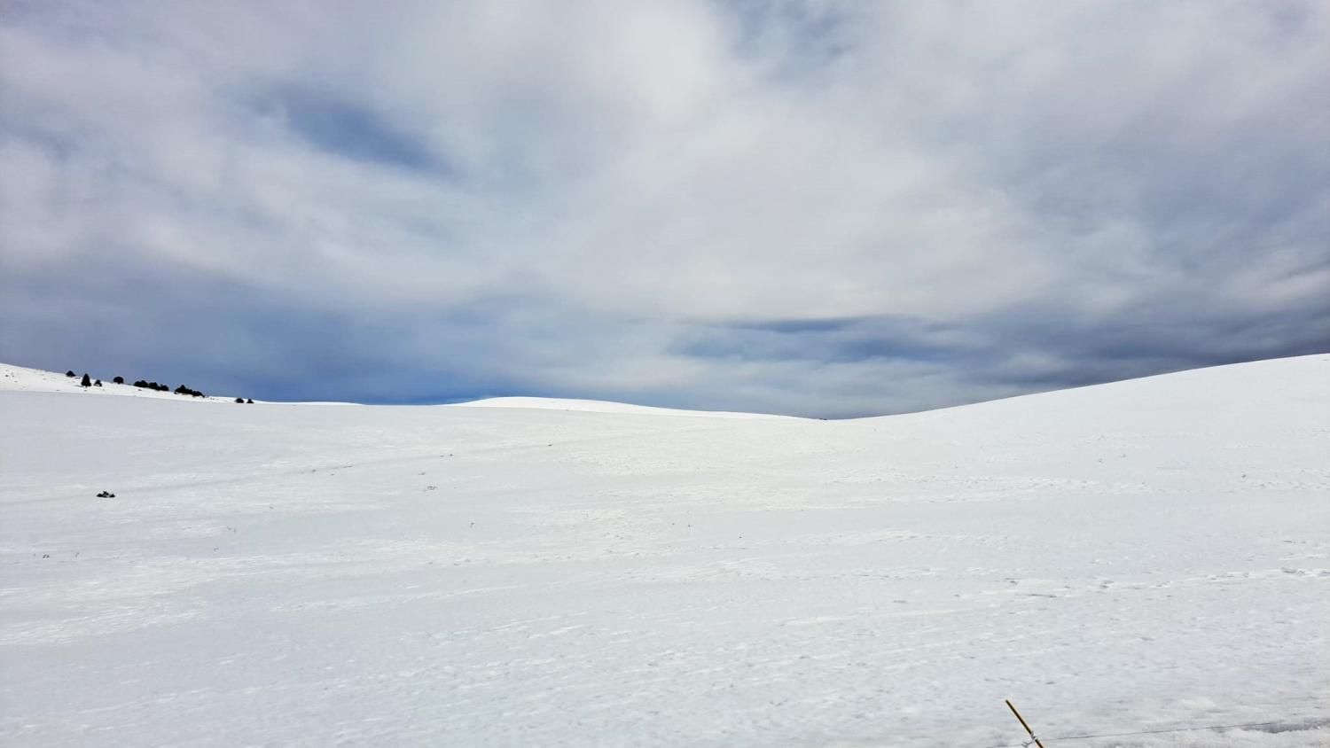 Mar blanco del Coll de la Creueta.