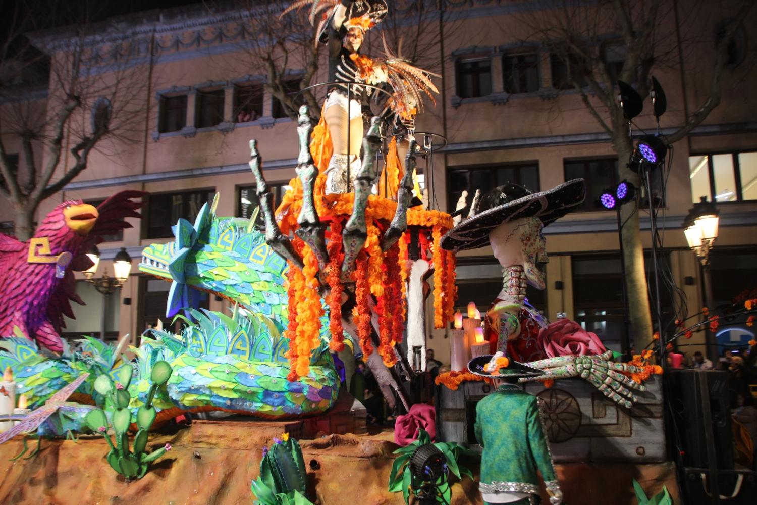 Carroza de la rúa del Carnaval de Olot.
