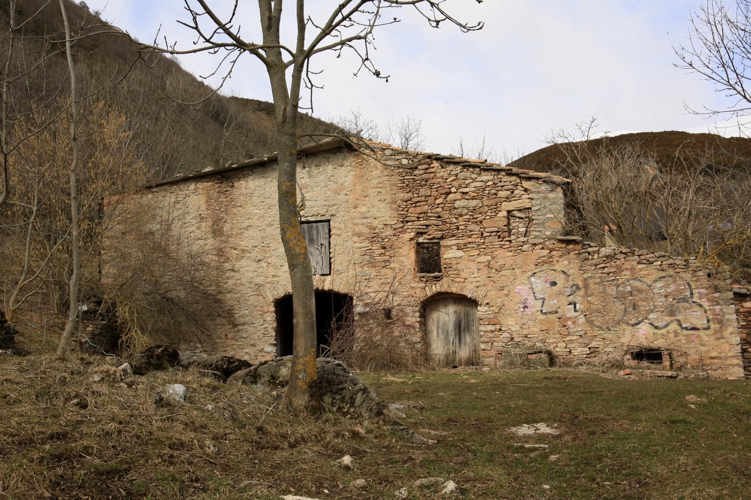 Masía tradicional del Ripollès.