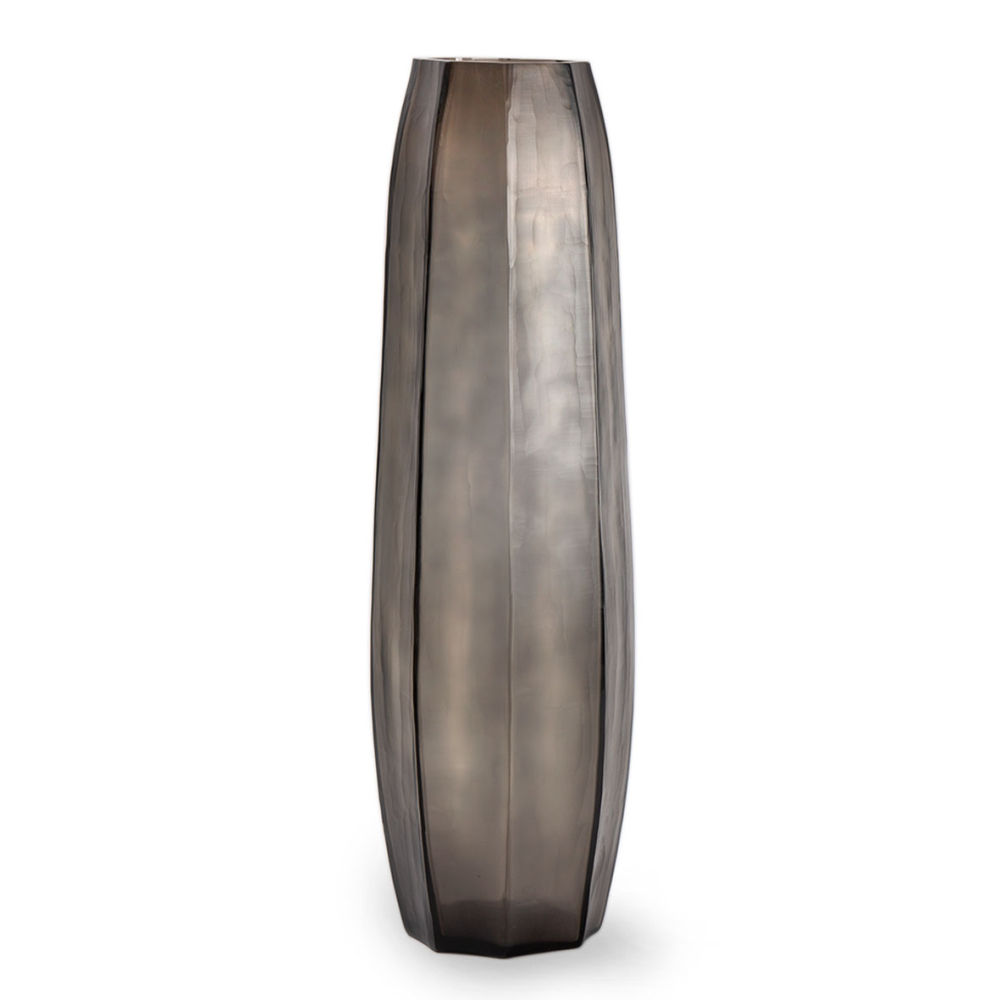 Jarrón de vidrio soplado de la firma alemana Guaxs, en Banni