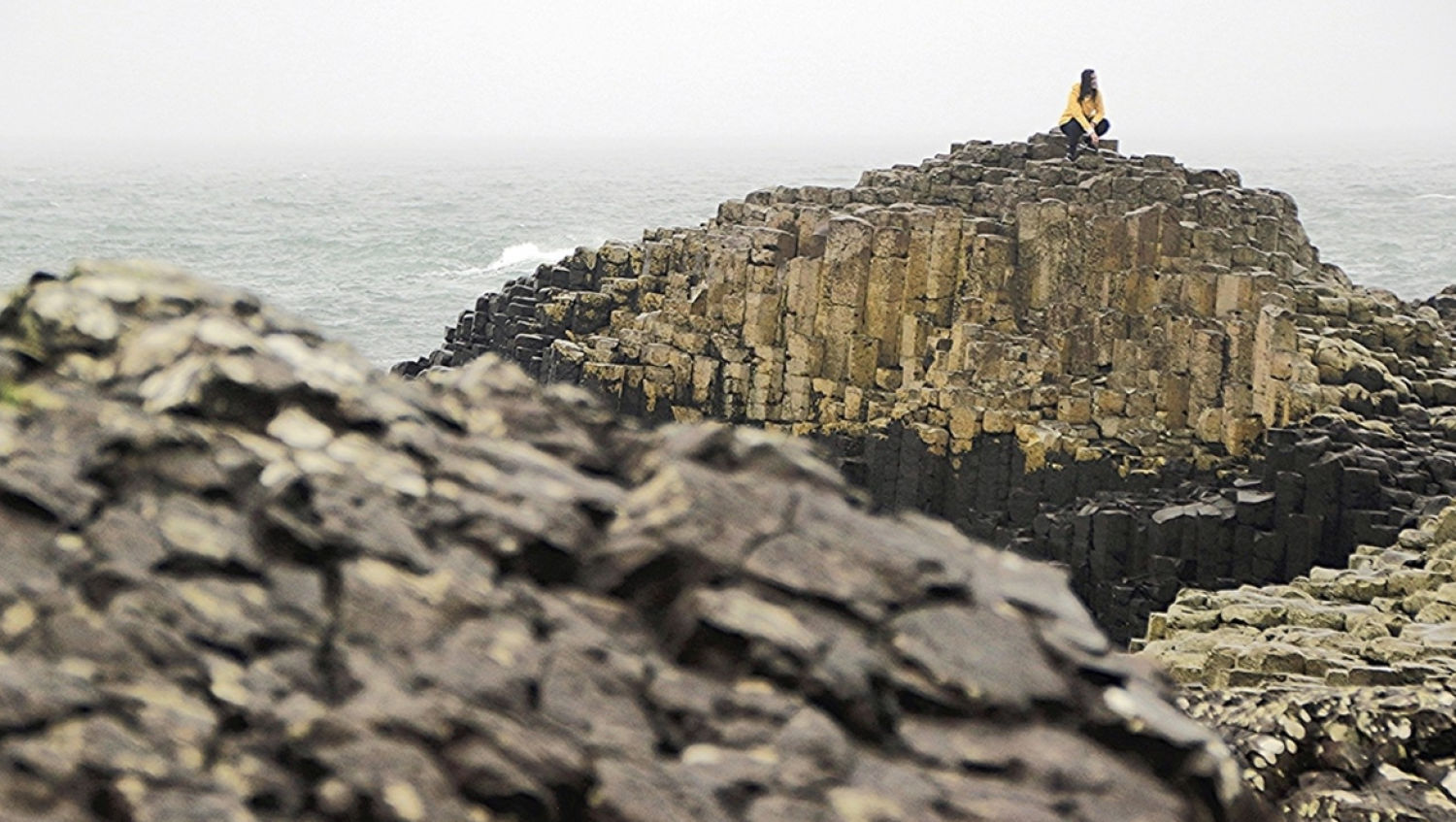 La Calzada del Gigante (Giant's Causeway) en Irlanda del Norte.