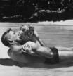 Burt Lancaster y Deborah Kerr en 