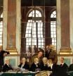 Firma del Tratado en la sala de los Espejos del palacio de Versalles el 28 de junio de 1919