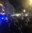 Aglomeración en la cabalgata de València