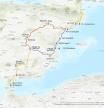 Ruta alternativa por Albacete, La Encina, Alicante y València a la del eje central del corredor mediterráneo
