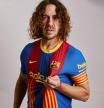 Carles Puyol, con la camiseta del Barça