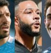 Sergio Agüero, de 33 años, Memphis Depay, de 27, y Eric García, de 20