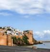 La histórica ciudad de Rabat, vista desde el río Bou Regreg.