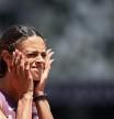 Sydney McLaughlin, tras su récord del mundo, este miércoles en Tokio 2020